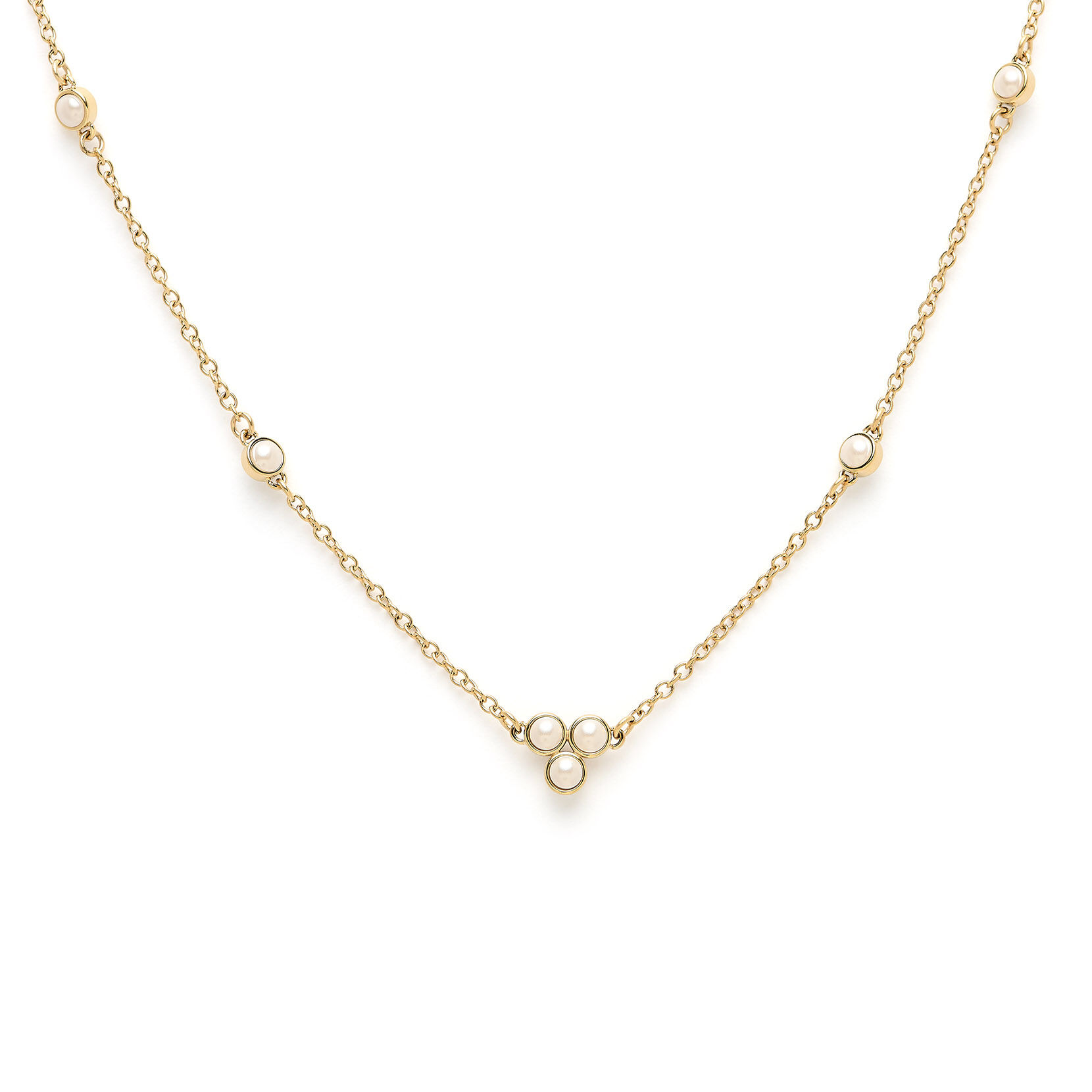 Olivia Burton London | 3D Bee and Ball Silver and Rose Gold Chain Bracelet  - Seven Season