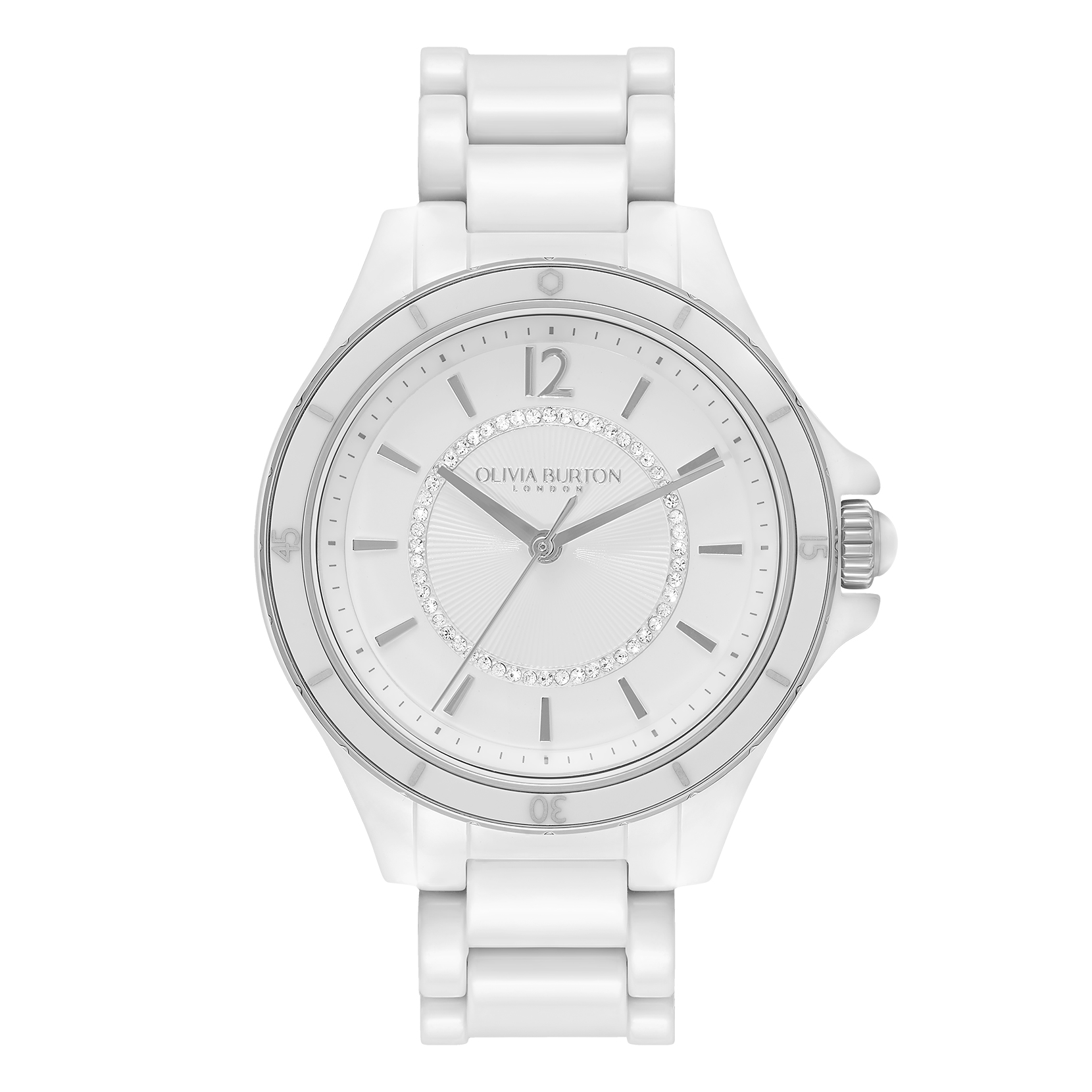 Skagen Ceramic White Ceramic Watch, $141 | buy.com | Lookastic